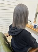 美髪カラー×ブリーチ毛