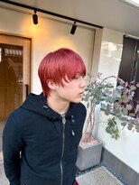 カフネ ジュントス ヨロ(Cafune' juntos YOLO)&nbsp;メンズ/ブリーチカラー/マッシュウルフ