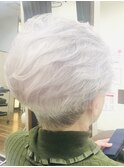 グレーヘアパーマ