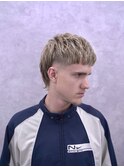 スキンフェードマレット