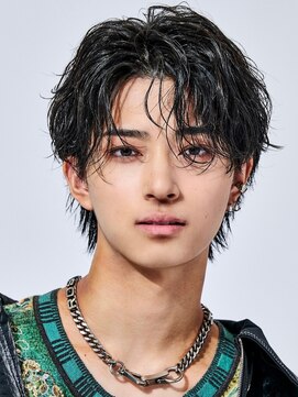 オーシャントーキョーハラジュク(OCEAN TOKYO harajuku) 波巻きパーマメンズツイストスパイラルパーマセンターパート