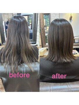 お悩み解決before  after