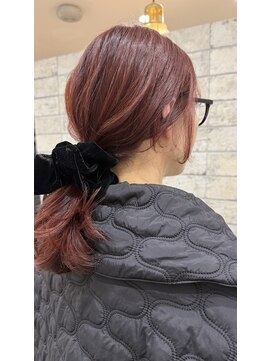 暖色　チェリーレッド