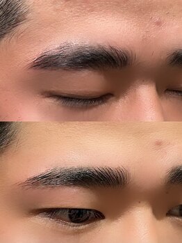 ヌーバイアンドライフ(NU. by and life)の写真/カットだけじゃない!眉とひげまで整う、大人カジュアルの新定番☆メンズ身だしなみサロン