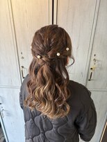 ジェリカ(Jlica)&nbsp;ふわふわハーフアップ