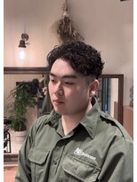 シアン 栄店(CYAN.)&nbsp;メンズショートスパイラルパーマ