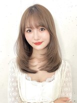 ファナ ブルーム(fha-na bloom)&nbsp;☆ミディアムレイヤーカット 大人ガーリー 似合わせカット ☆