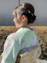 バサラ 横浜駅前店(VASARA)&nbsp;横浜/訪問着ヘア/アップスタイル/シニヨンスタイル