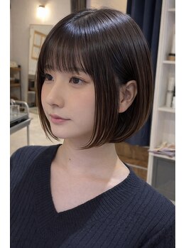 デュースヘア(DEUCE HAIR)の写真/《*上品で、シルエットのキレイなショートヘア*》再現性高く伸びても綺麗に＊顔まわりレイヤーとの相性も◎