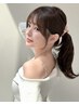 【今村限定】人気No.2カット＋カラー＋前髪縮毛矯正