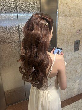 オン(ON) ガーリーなハーフツイン