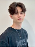 韓国風センターパート*Men's*メンズショート*メンズカット