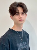 ケーツー エソラ池袋店(K-two) 韓国風センターパート*Men's*メンズショート*メンズカット