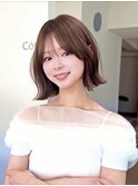 美髪結べる/前下がりボブ/韓国ボブ/レイヤーボブ/タッセルボブ