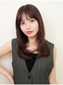 【La fith】顔回りレイヤー×髪質改善トリートメント