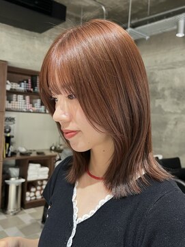 ヌク(nok) 地毛風ストレート