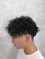 ダブル(DOUBLE) 縦落ちツイストスパイラルパーマ