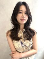 トゥルーズ 梅田店(TLUUS) 【TLUUSデザインカラーグレージュハッシュカット】