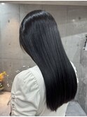 ワンカラーで作る透明感カラー＋髪質改善トリートメント8