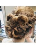 パーティヘアアレンジ