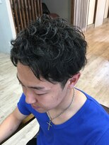 ヘアーサロン ミル(hair salon MiL) くせ毛風くせ毛 アップバング 刈り上げ ツーブロック