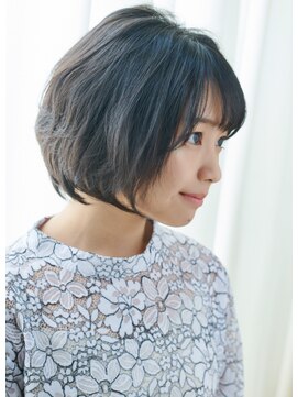 ウィルゴ(VIRGO) 【VIRGO】橋元リョウイチ ワンレン エアリーショート グレージュ