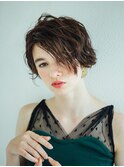 【浅草美容院Aina】大人見えルーズショート◎30代40代50代