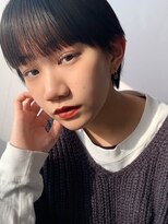 アトリエルッソ(atelier russo)&nbsp;【RUSSO】ラインショート　暗髪オリージュ