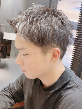 フォルテ 草薙店 メンズショートアップバング