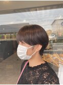 20代30代40代ナチュラルソフトウルフ乾かすだけモカベージュ