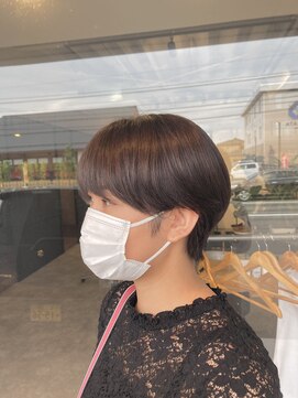 ナンバー(number+) 20代30代40代ナチュラルソフトウルフ乾かすだけモカベージュ