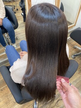 エイト プラット 渋谷2号店(EIGHT plat) 美髪ストレート11月9日カシ