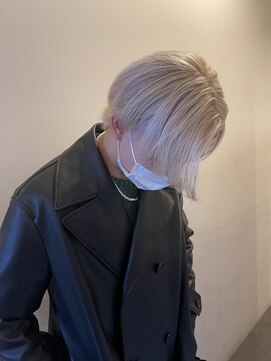 デコ(DECO) 《RYUSEI》ホワイトカラーメンズハイトーンハンサムショート