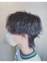 エフィールベルタ(afeel belta) 【韓国風】くびれマッシュウルフ×ツイストスパイラルパーマ