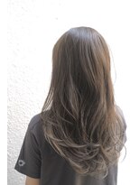 エコルアヘアー 西口(ecolua hair)&nbsp;ロング×ハイライト×ブルーアッシュ