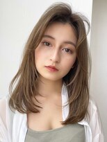 バイオレットジェム(Violet`jem)&nbsp;ベージュカラー　小顔立ち上げ前髪 根元パーマ