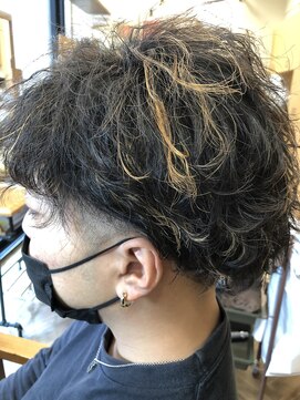 フレンズ 手稲店(friend's) メンズアレンジツイストパーマ