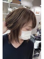 レディアル 大宮(REDEAL ope.) 【白髪手術】 ベージュ系ハイライト/白髪ぼかし/ハイライト