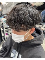 フィフス 名駅(fifth)&nbsp;波巻きスパイラル/メンズマッシュ/ツーブロック/メンズサロン