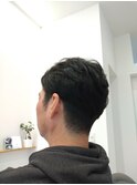 前髪かきあげるスタイル