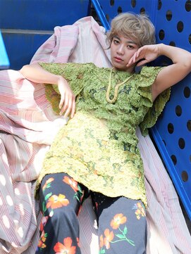 リブロ 三軒茶屋(LIBRO) ツイッギー×パーマスタイル