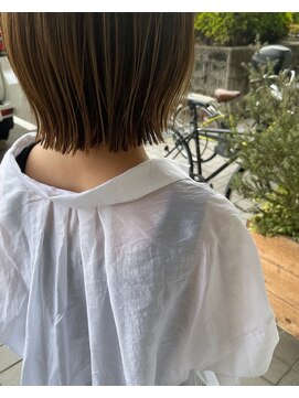 シーヘア(C．．．hair) パツッと切ったbob