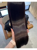 テラスヘアラボ 新潟駅南(TERRACEhairLab.)&nbsp;【髪質改善縮毛矯正ピンクブラウン】