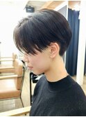 【SHARON原宿】ナチュラルショート×ハンサムショート