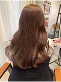 ウェーブパーマ/アンブレラカラー/イメチェン/こなれミディ/前髪