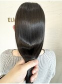 髪質改善メテオトリートメント×クオライン縮毛矯正