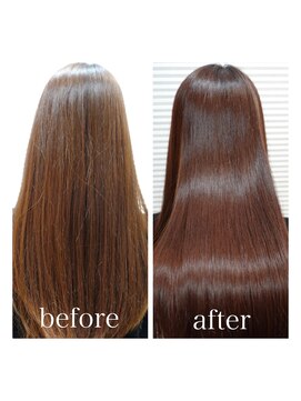 ビスケ(BiSKe) 人気NO.1メニュー＊髪質改善カラー＋カット＋トリートメント