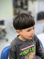 カットハウス パセリ お洒落キッズ☆ツーブロックマッシュ☆<理容室>/メンズ/バーバー