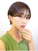 【La fith】丸みショート×シースルーバング