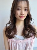 オリーブベージュショートミニボブグレージュブリーチレイヤー